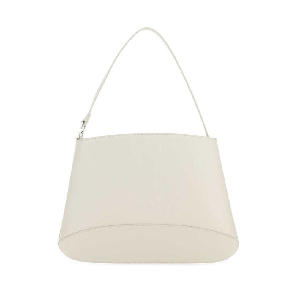 Low Classic Women Ivory Leather Handbag